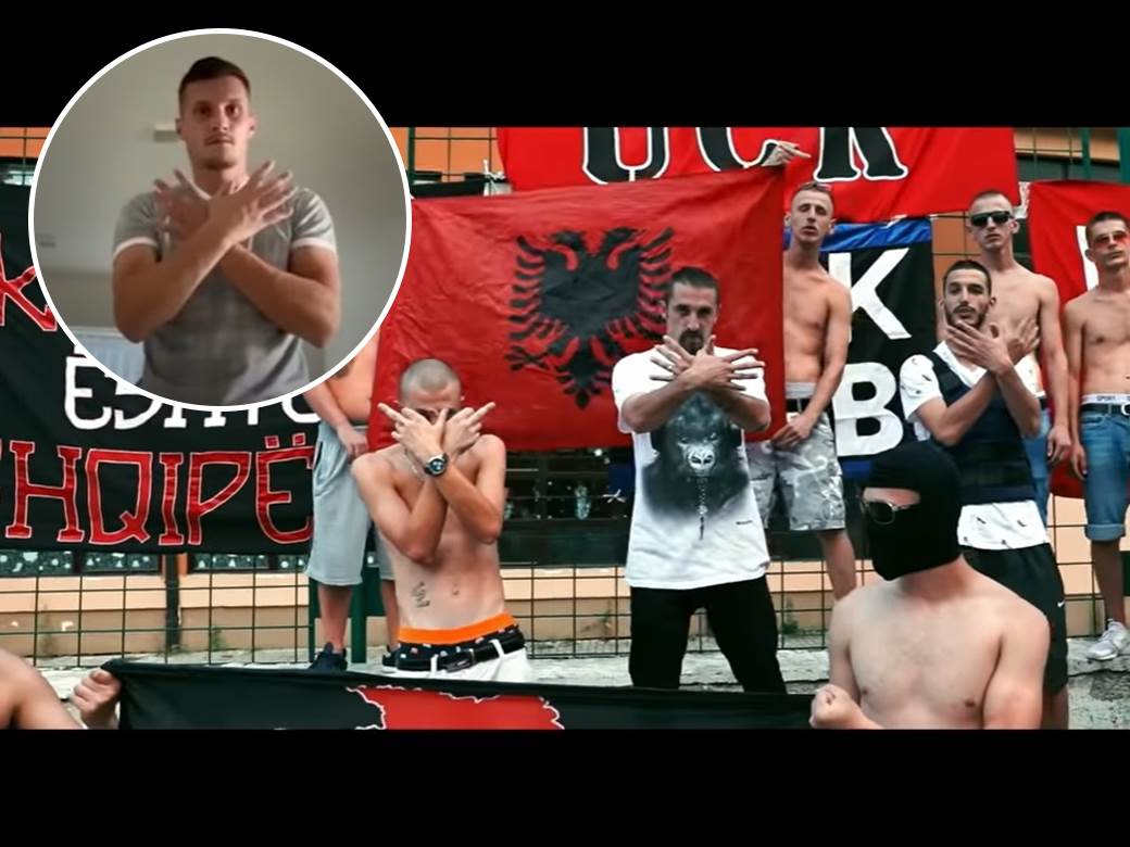  Albanski spot UČK Velika Albanija orao Taulant Džaka pred meč Tirana - Zvezda (VIDEO) 