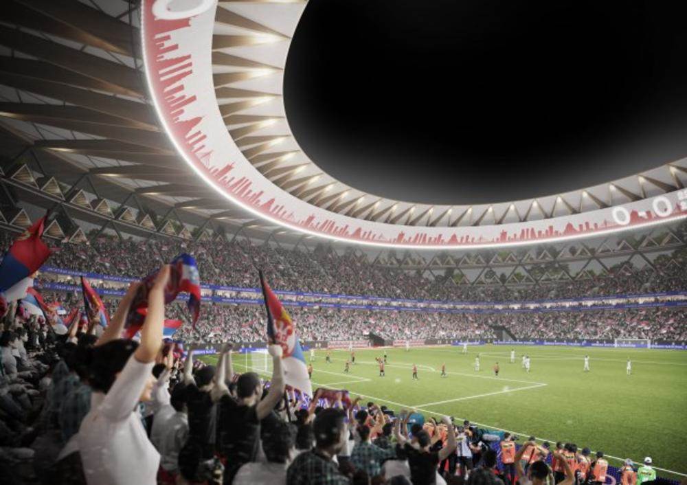  nacionalni stadion srbije fotografije surcin pocetak izgradnje 2021 