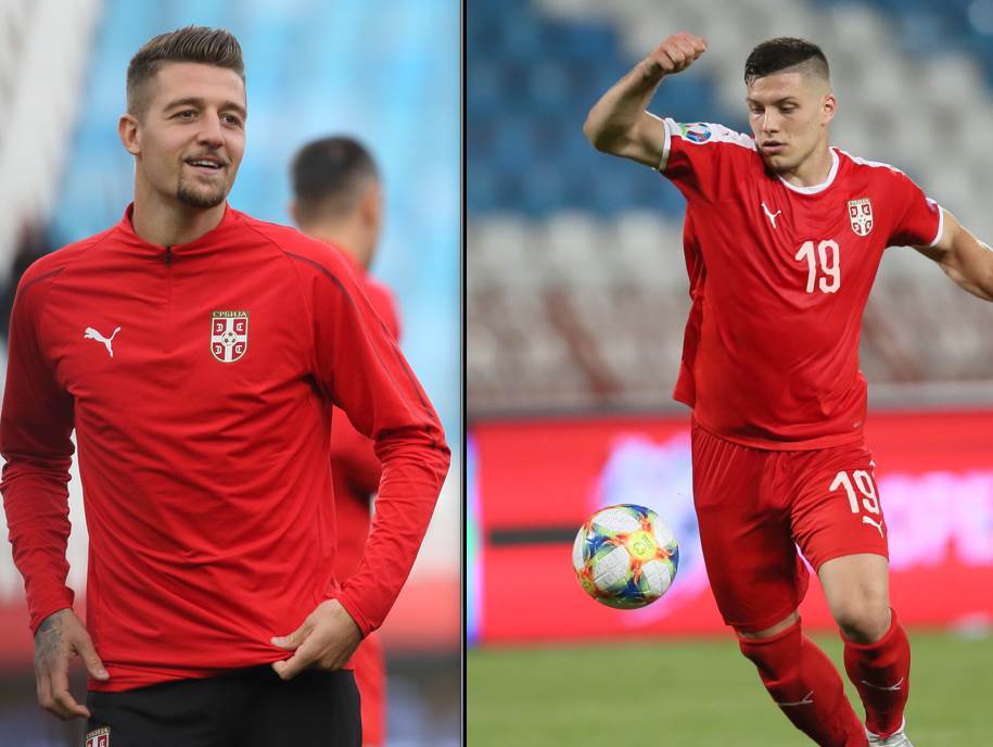  Srbija Liga nacija Luka Jović i Sergej Milinković-Savić okupljanje dobili dozvole Lacio Real Madrid 