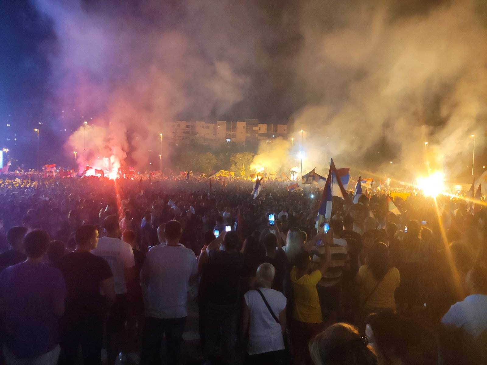  Crne gora izbori pobeda proslava Bijelo Polje Bar Berane Danilovgrad 