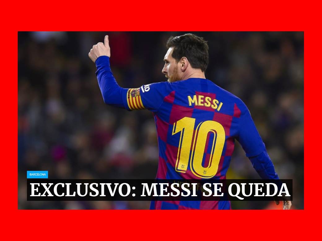  Leo Mesi ostaje u Barseloni breaking vest iz Argentine 