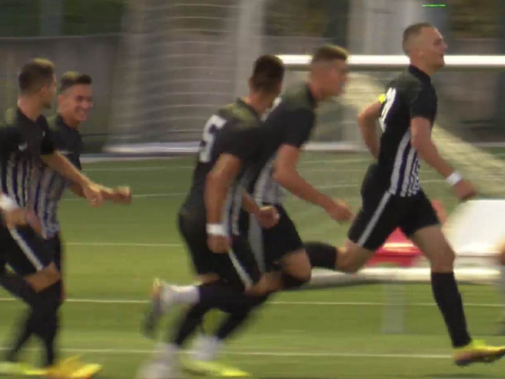 FK Crvena zvezda FK Partizan 1 2 omladinska liga 8 kolo večiti derbi fudbal 