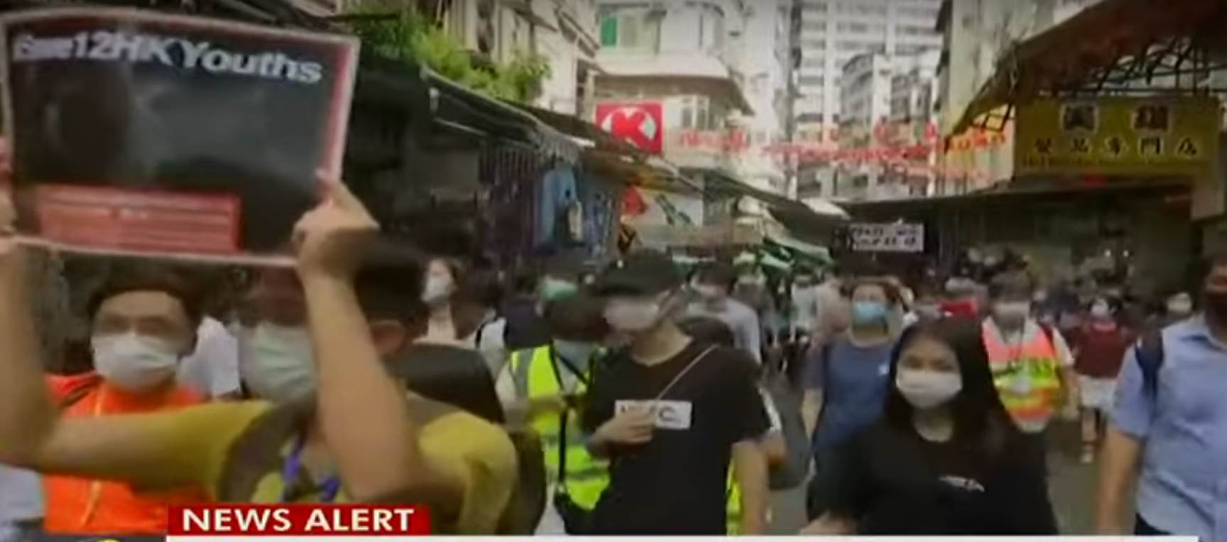 Hongkong protesti video 