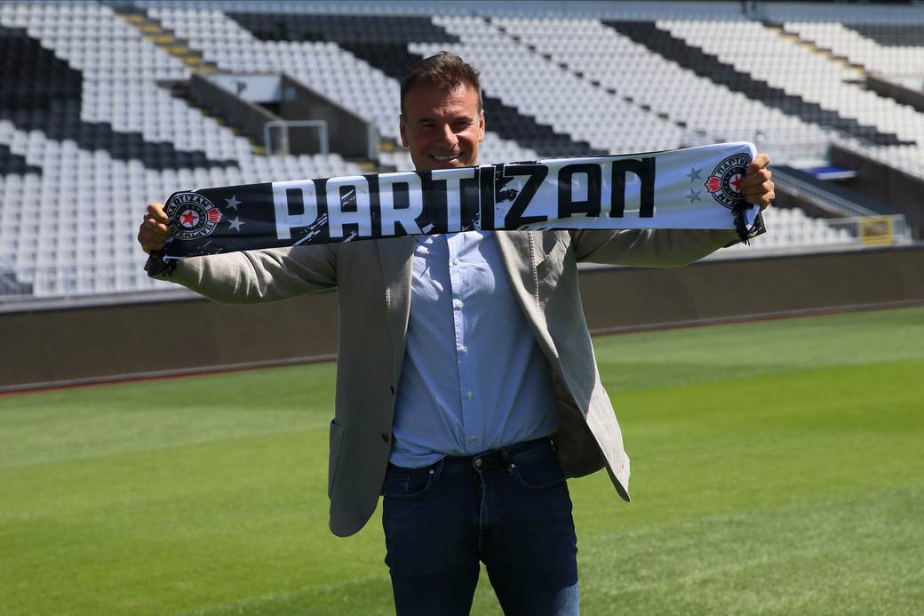  Aleksandar Stanojević intervju FK Partizan želimo Svetu Markovića Miloša Jojića volim izazove 