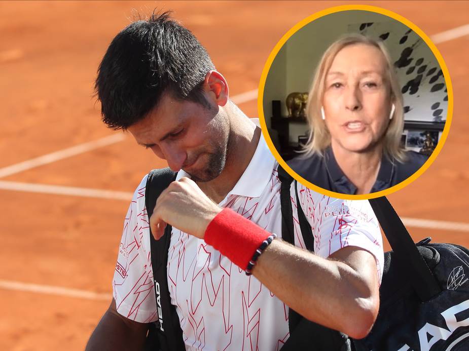  Novak Đoković diskvalifikovan Martina Navratilova nema hrabrosti pobegao raskid preko mejla US open 