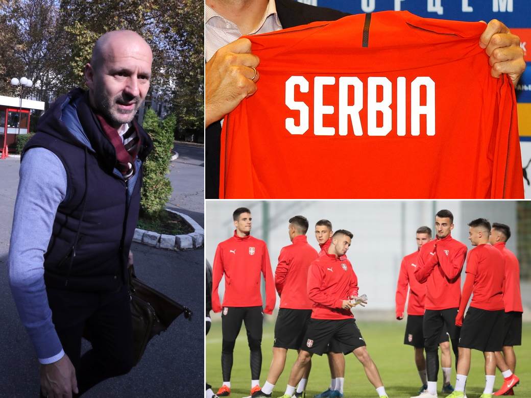  Mlada reprezentacija Srbije i selektor Ilija Stolica, debakl na EURO 2020: Srbija - Bugarska 1:2 