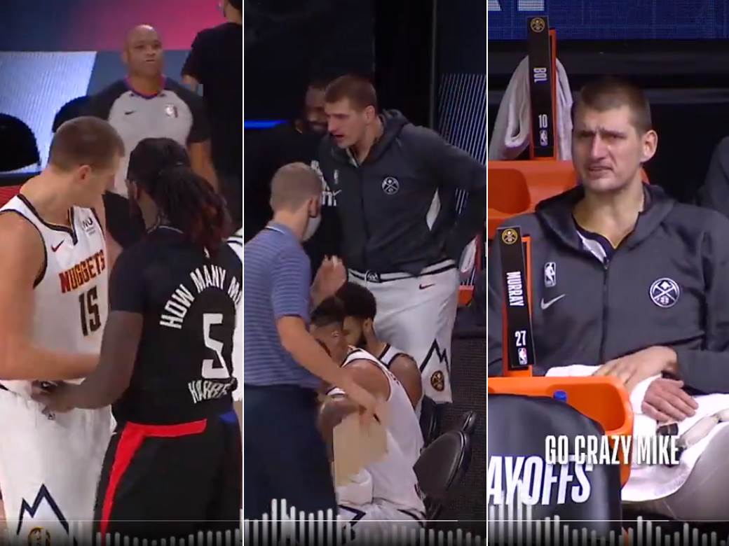  Nikola Jokić igrao ozvučen na Denver - Klipersi VIDEO, šta je govorio Srbin tokom NBA plejofa 