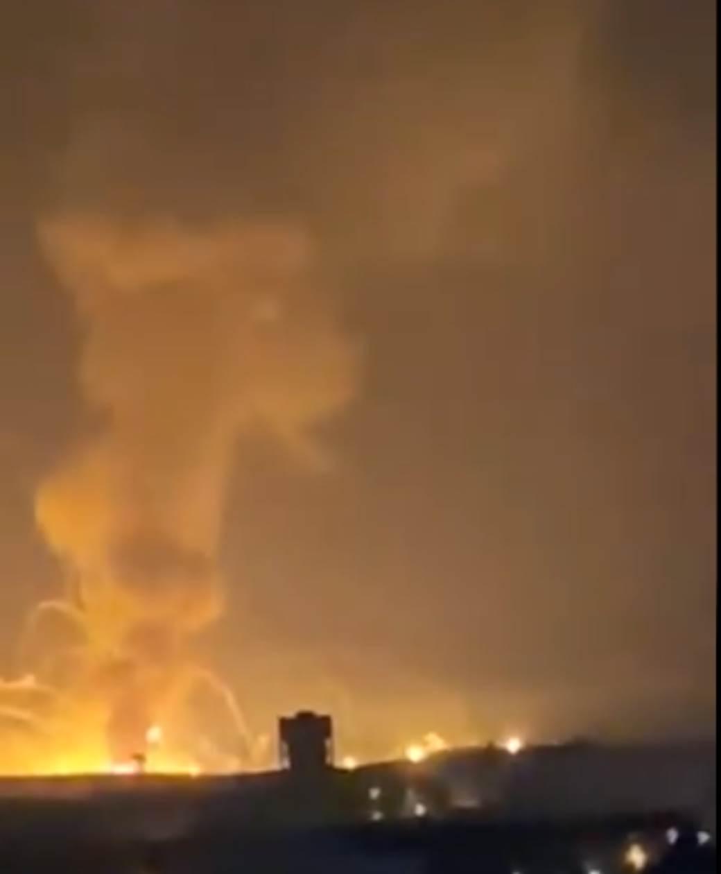  Jordan - Eksplozija - skladište municije - Američka vojna baza - požar VIDEO  