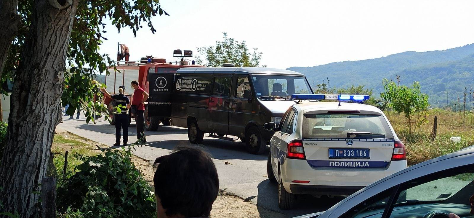  Kragujevac saobraćajna nesreća autobus pokosio taksistu 