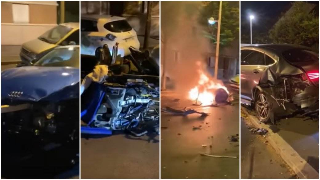  Pariz vozač Audija saobraćajna nesreća 