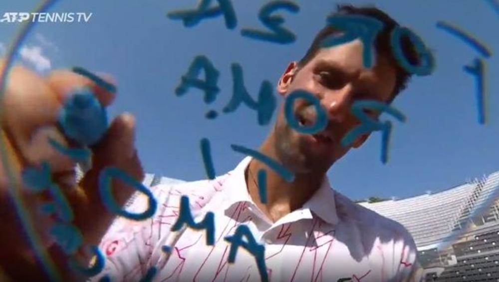  Novak Đoković poruka masters Rim nedostaju mu navijači (VIDEO) 
