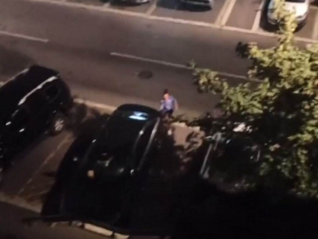  Ljupka Stević razbija kola VIDEO dečko Dragiša Simić gledao kako razbija kola prisluškivači 
