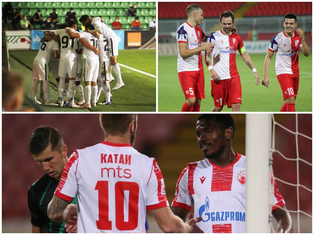  Žreb Liga Evrope plej-of Crvena zvezda Partizan Vojvodina kvalifikacije protivnici UŽIVO livestream 