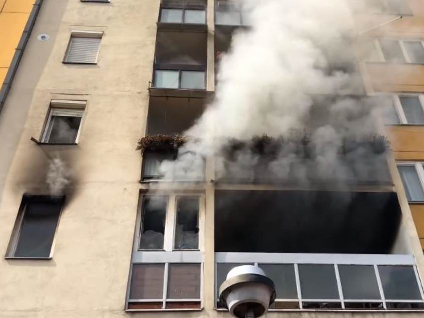  Požar-Pirot-izgoreo stan-ima povređenih 