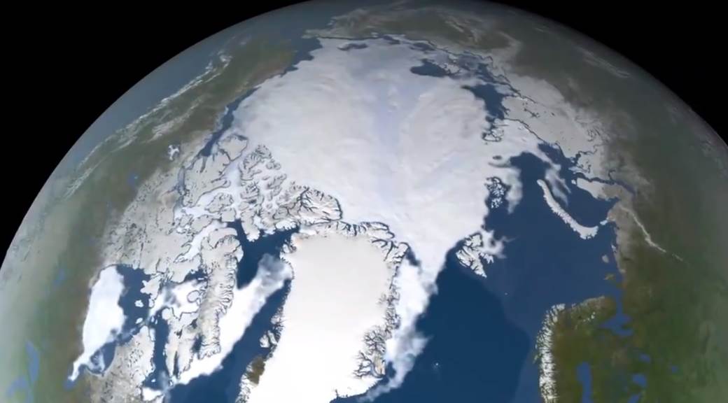  Klimatske promene topljenje leda na Arktiku NASA objavila snimak 