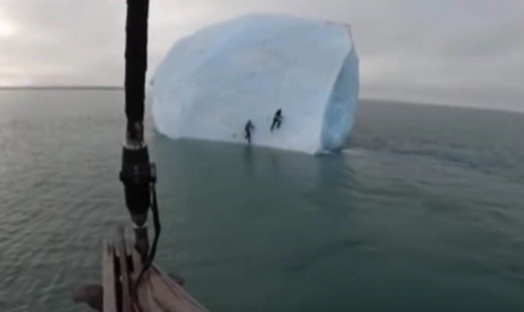  Prevrnula se santa leda na istraživače VIDEO 