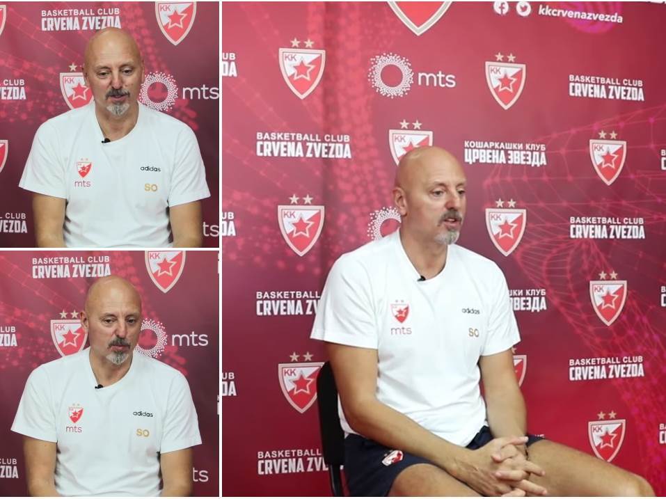  KK Crvena zvezda Saša Obradović Evroliga predstavljanje navijačima intervju 
