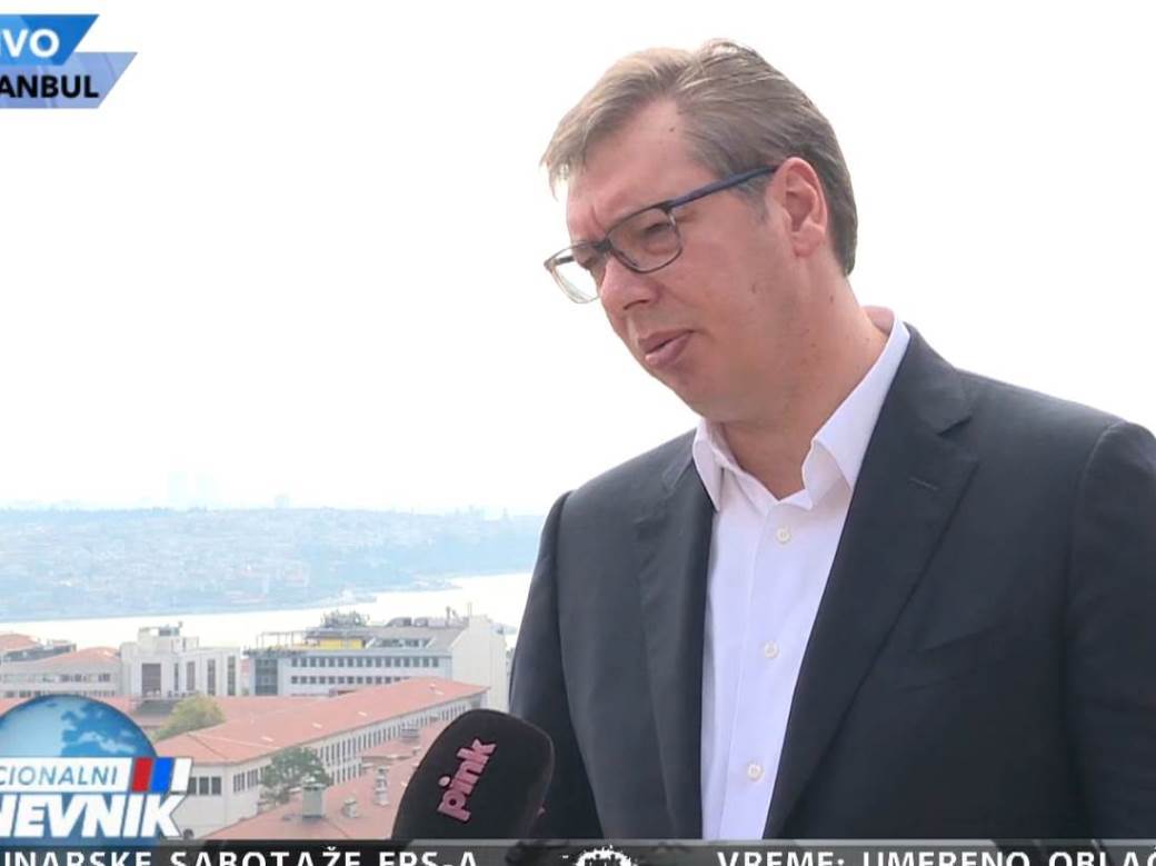  Aleksandar Vučić u Istanbulu Redžep Tajip Erdogan 