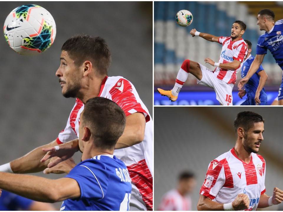  FK Crvena zvezda Mladost Lučani Ararat-Jermenija Dijego Falćineli prvi napadač golovi 