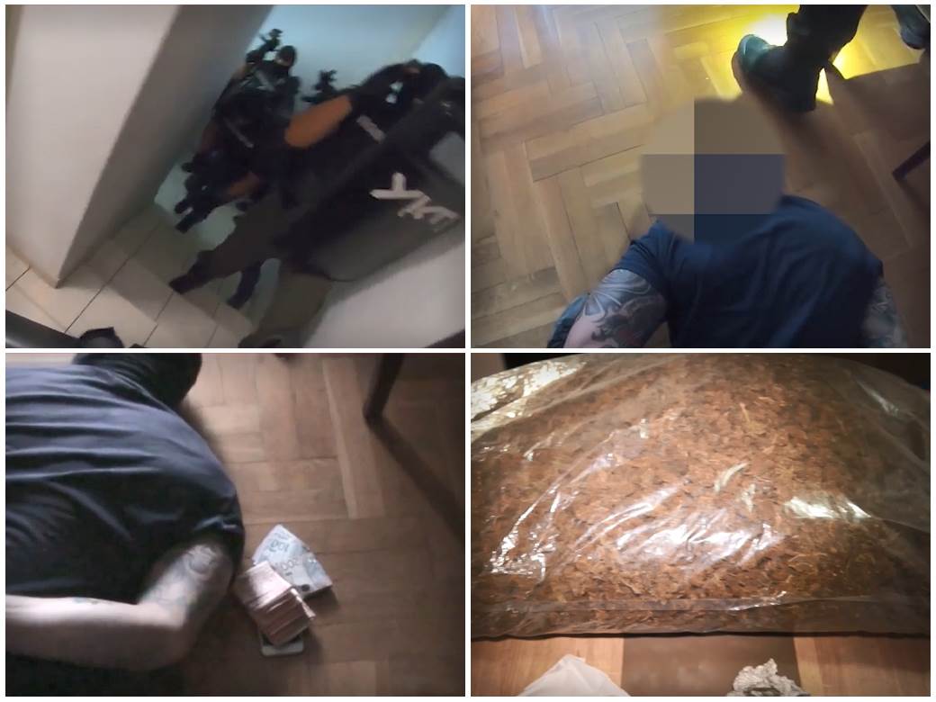  Hapšenje droga Čukarica snimak 