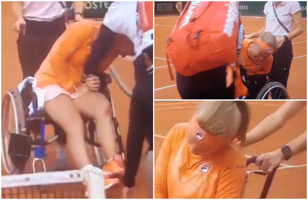  Kiki Bertens teniserka izašla invalidska kolica na Rolan Garosu 
