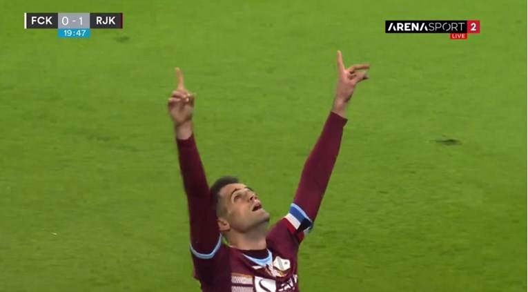  Franko Andrijašević gol na Kopenhagen - Rijeka (VIDEO) 