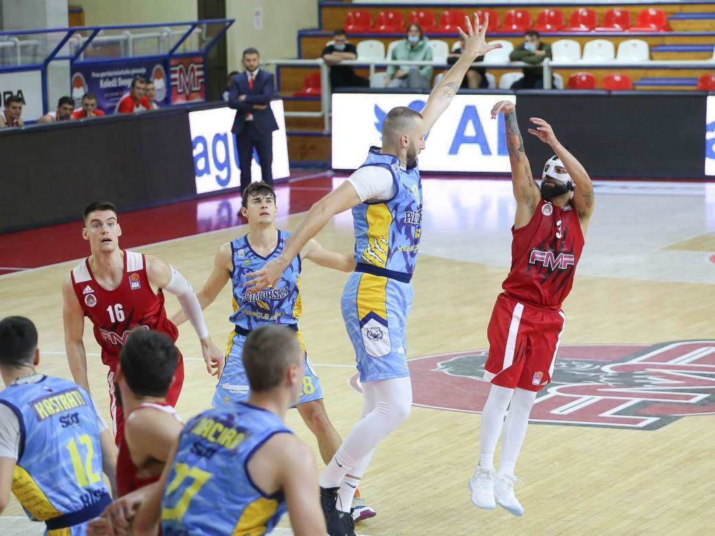  ABA liga 1. kolo KK FMP KK Primorska 84 65 košarka najnovije vesti 