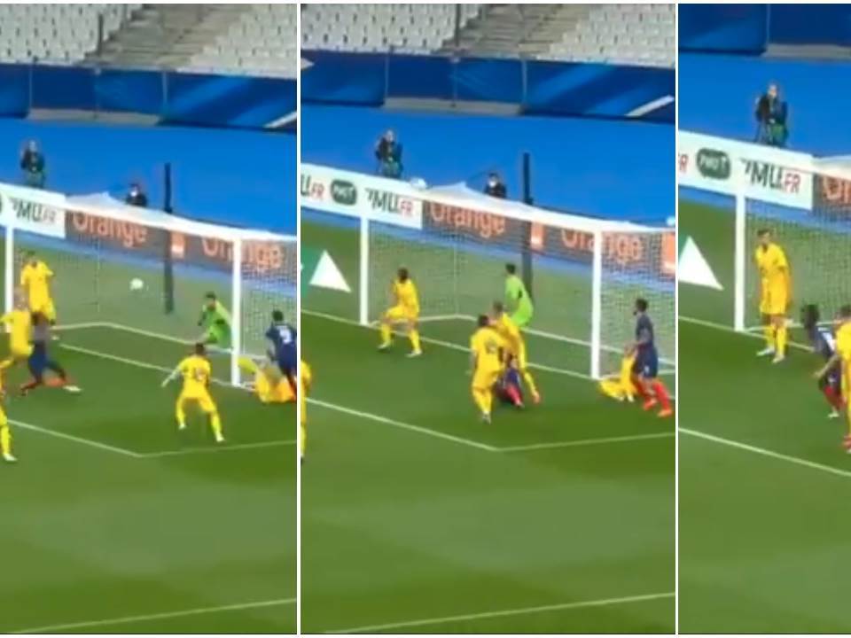  Eduardo Kamavinga spektakularan gol Francuska Ukrajina 7:1  