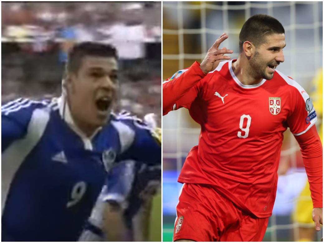  Srbija Norveška baraž EURO 2020 Oslo Aleksandar Mitrović Jugoslavija 2000 Savo Milošević 1:0 VIDEO 