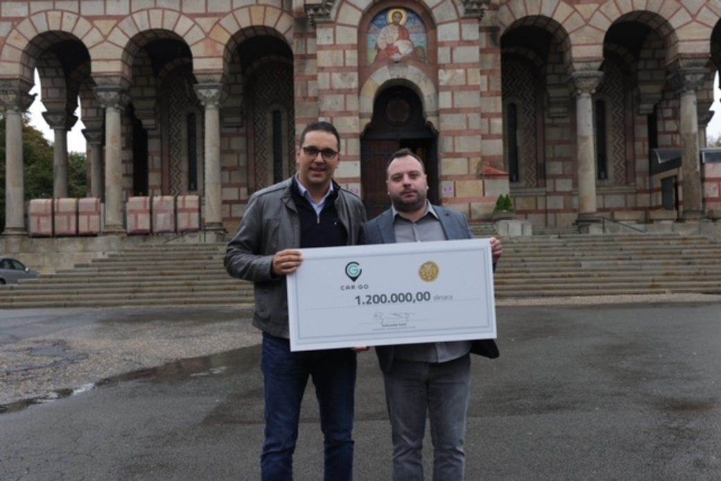  CarGo poklanja novac manastiru Hilandar 
