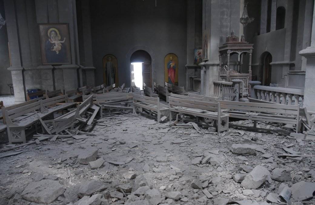  Rat Jermenija Azerbejdžan uništena pravoslavna crkva 