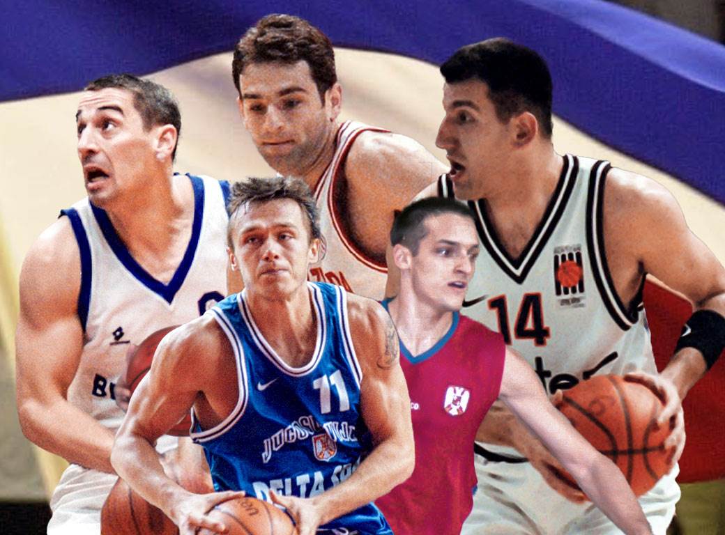  Sezona 1997 1998 košarka SR Jugoslavija devedesete najbolja sezona Beobanka Zvezda Partizan 