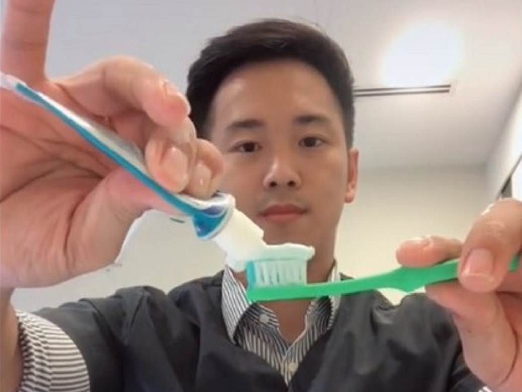  Pranje zuba pasta količina paste oralna higijena 