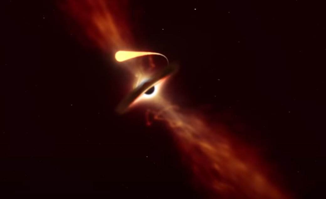  Svetlost iz crnih rupa u svemiru 