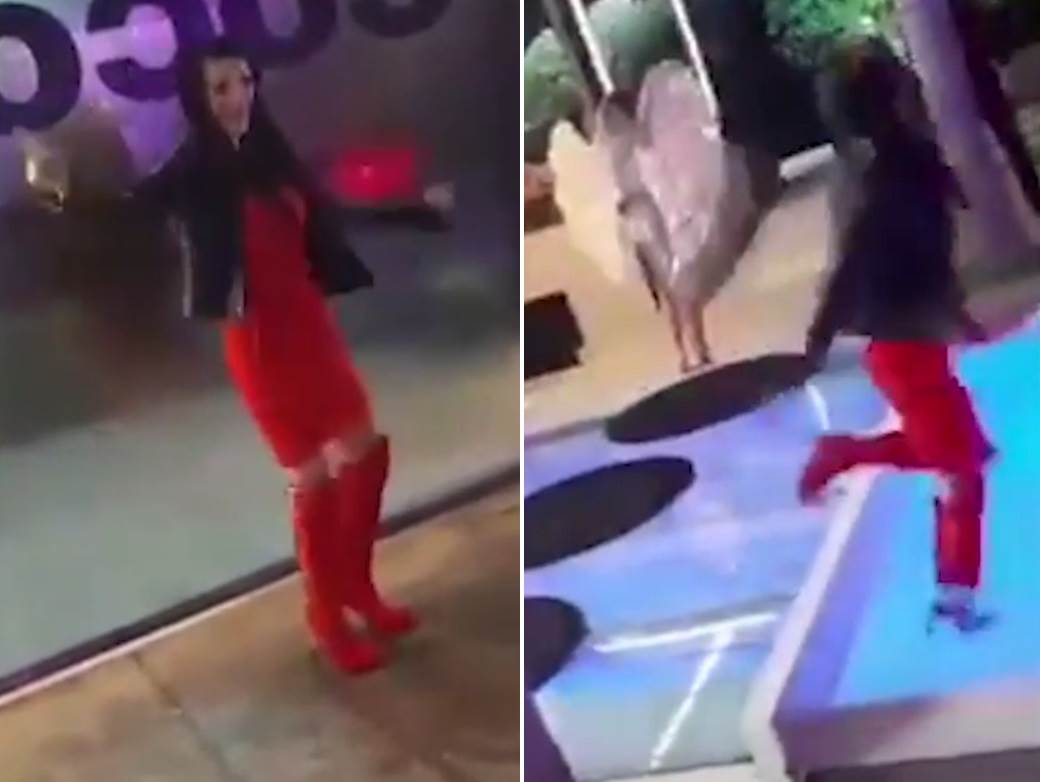  Žena od sultana smešni video devojka pada u bazen VIDEO 