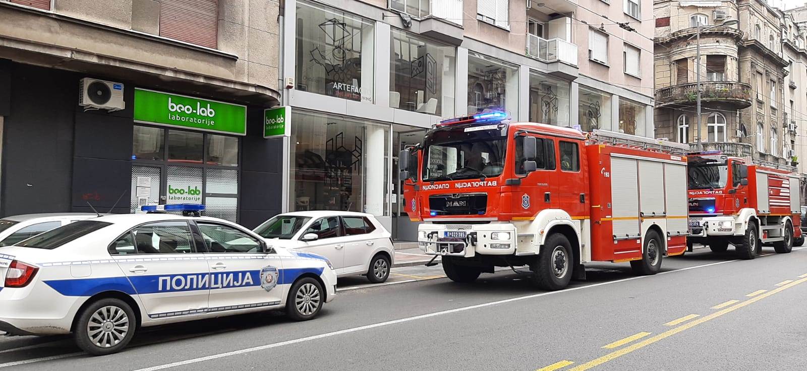  Beograd Svetogorska intervencija vatrogasci 