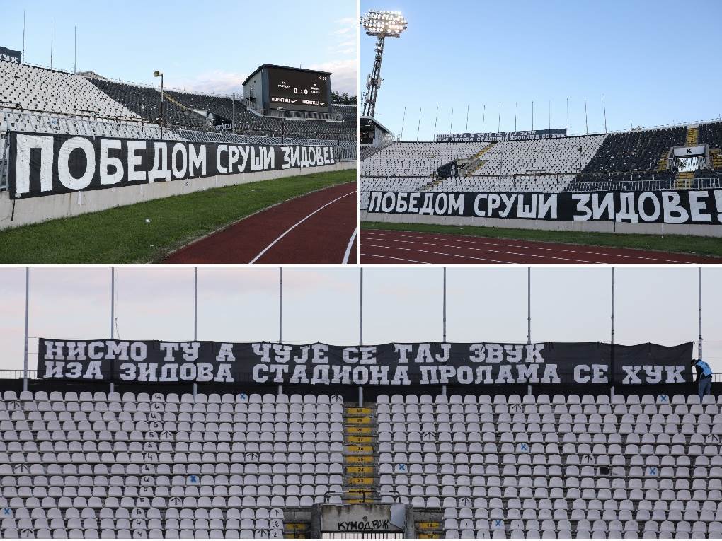  Partizan Grobari Crvena zvezda poruka huligani 