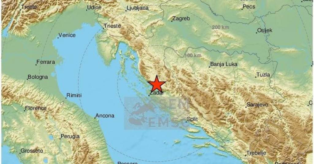  zemljotres hrvatska epicentar potres udar 