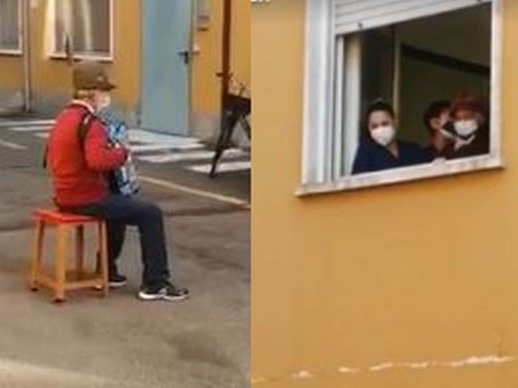  deka svira ispod prozora bolesnoj zeni preminula italija 