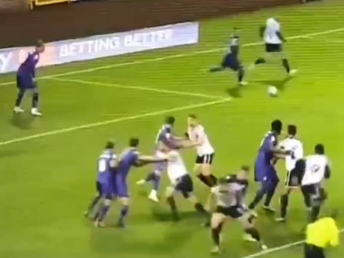  video korner akcija gol fudbal tviter snimak engleska  