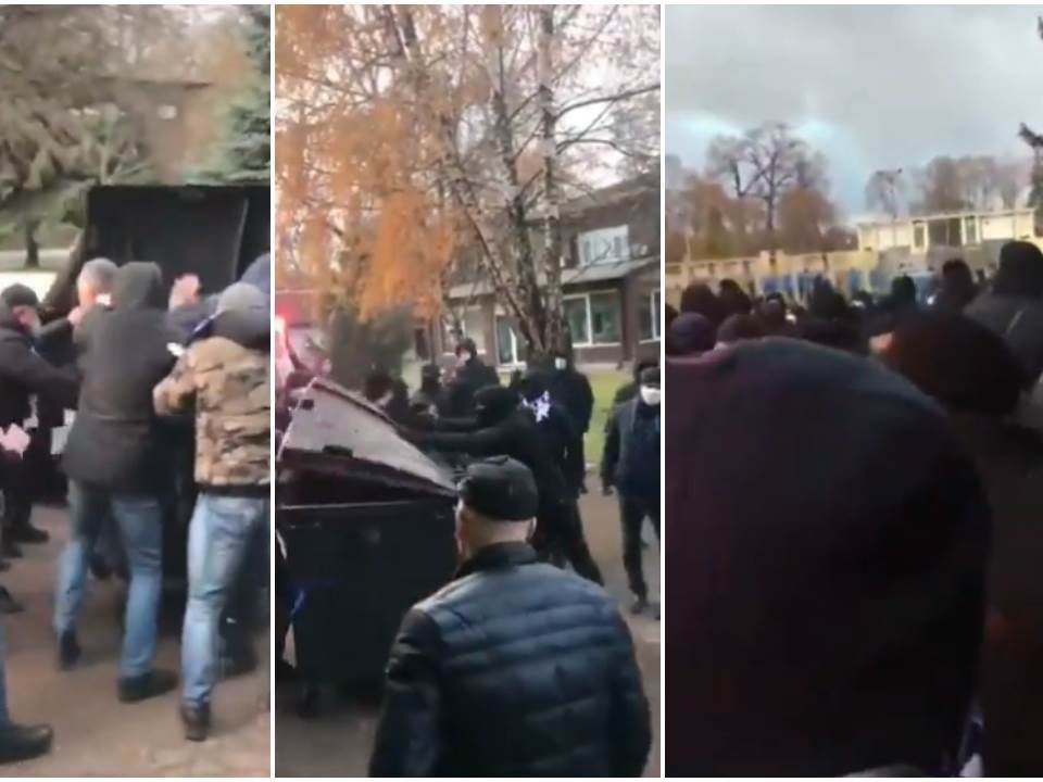  navijaci direktor kontejner ukrajina desna huligani izbacili ga sa stadiona 