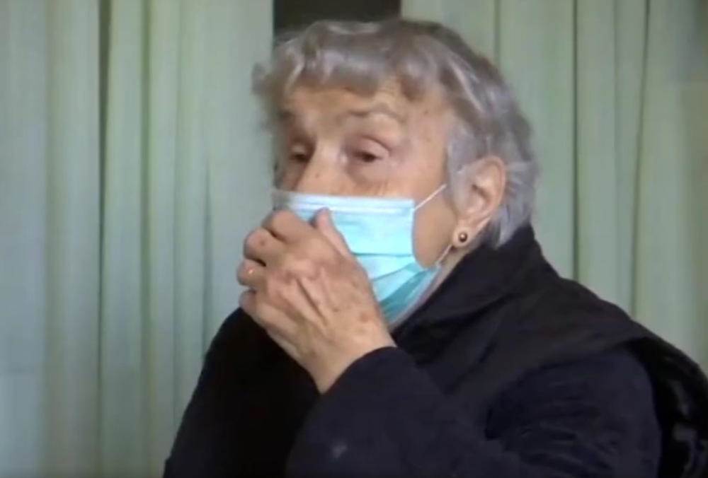  baka leposava iz pristine ruse joj zgradu pristina kosovo rusenje 