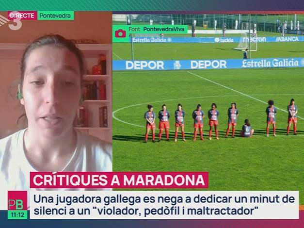  umro maradona fudbalerka protest spanija pretnje smrcu 