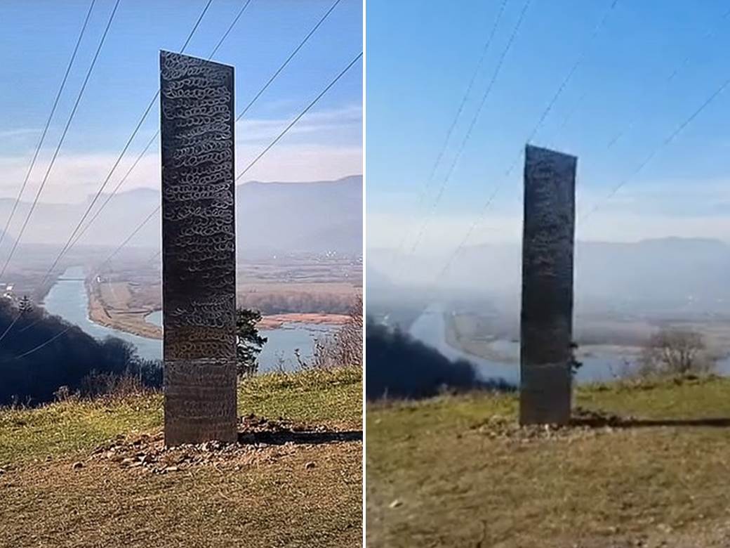  pojavio se monolit u jutu monolit u rumuniji monolit nestao sta je monolit misterija 