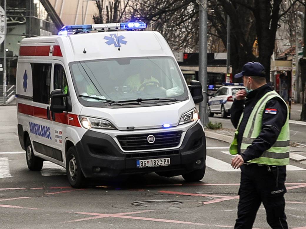 Mladić povređen u saobraćajnoj nesreći na Novom Beogradu 