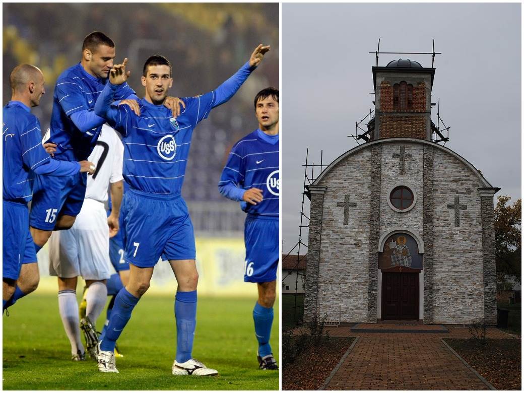  dragan ceran fudbaler maja latinovic manekenka pomoc hram sveti vasilije ostroski veliko selo 