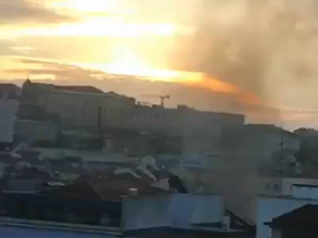  lisabon eksplozija urusena zgrada pozar povredjeni video 