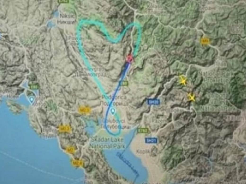  montenegro airlines crna gora montenegro erlajns pilot nikola pavicevic srce na nebu kritike gorivo 