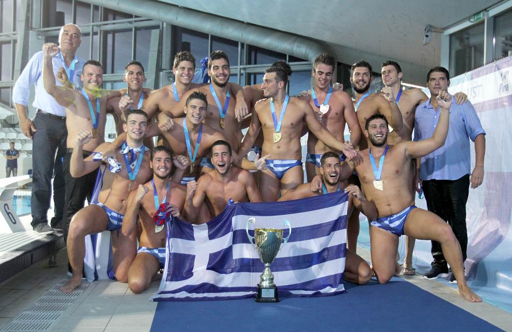 grcka vaterpolo svetska liga titula 