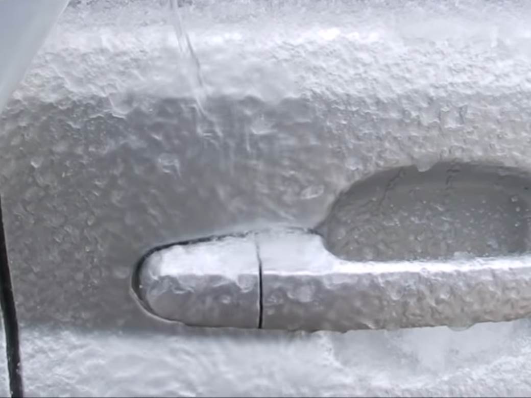  kako odmrznuti led na kolima kvake sofersajbne stakla video 